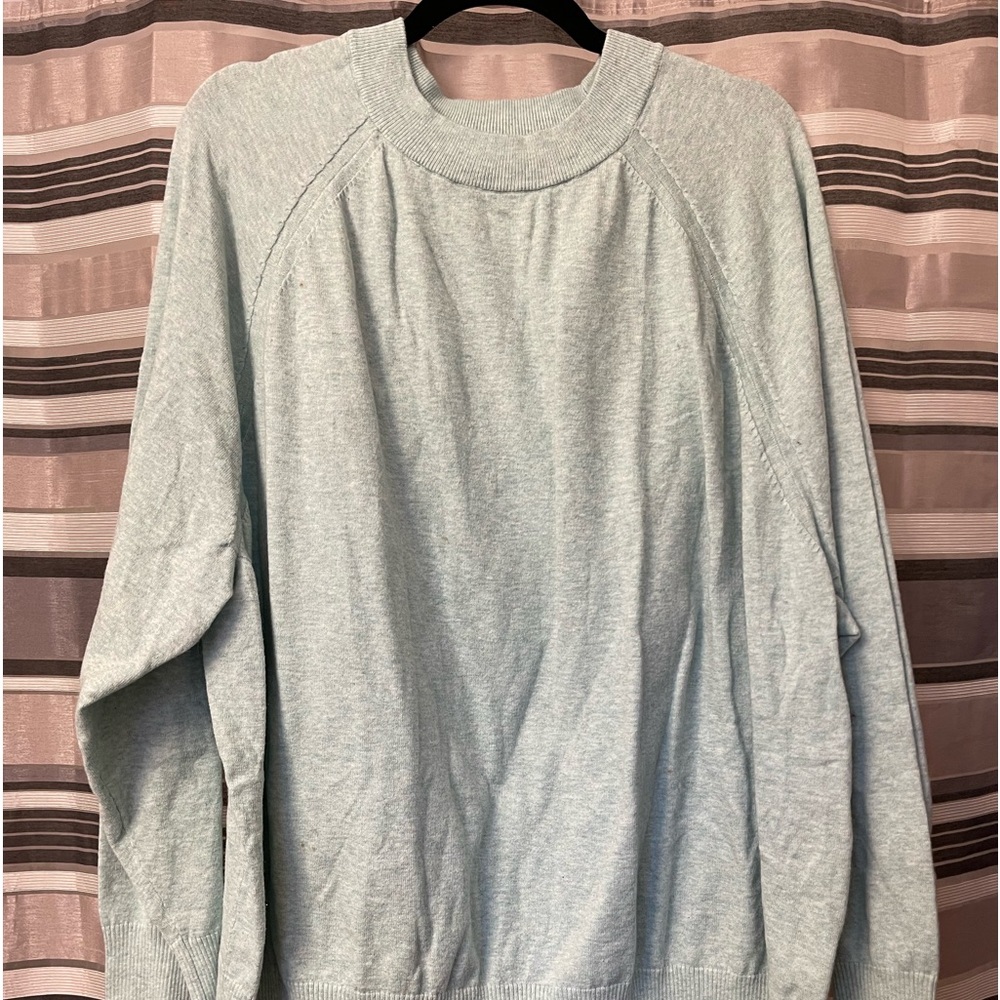Pale blue A New Day crew neck sweater 4x